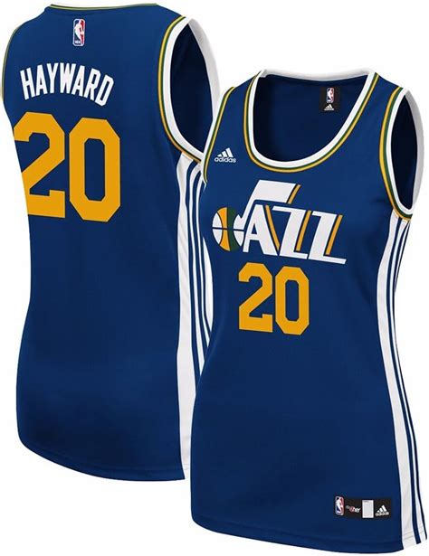 gordon hayward utah jazz nba adidas women's green replica jersey|gordon hayward wikipedia.